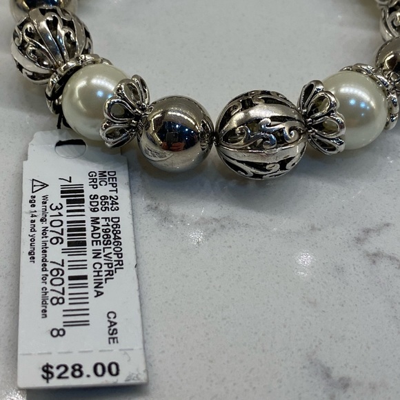 Scroll bracelet. Never worn. Retailed for $28. Asking $22. - Picture 5 of 6